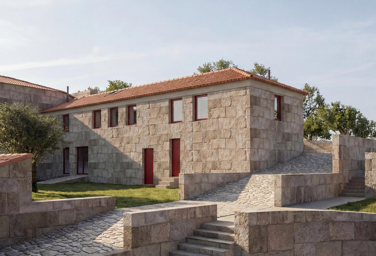 Quinta do Ordonho - Reabilitação de edifícios rurais para casa de férias #qord